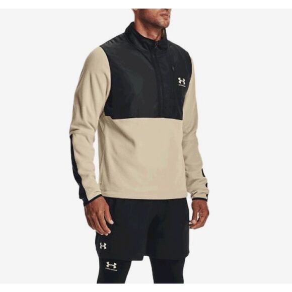 Under Armour Men’s XL ColdGear Infrared 1/4 Zip Fleece Pullover Jacket Gorpcore - Picture 1 of 12
